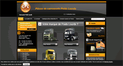 Desktop Screenshot of carrosserie-poids-lourds.com